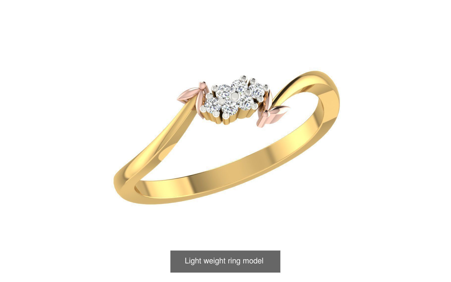 143 Light weight ring model  3D Model Collection_124