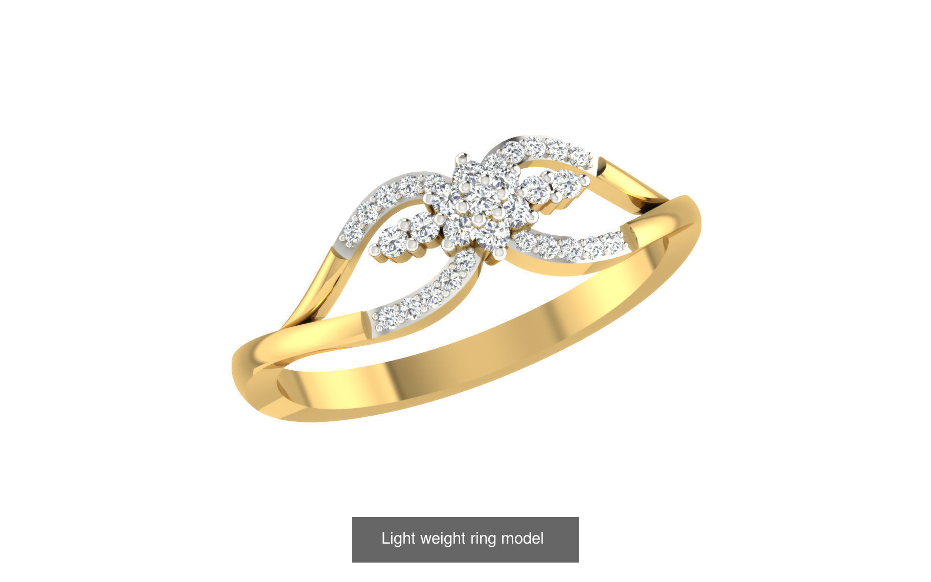 143 Light weight ring model  3D Model Collection_154