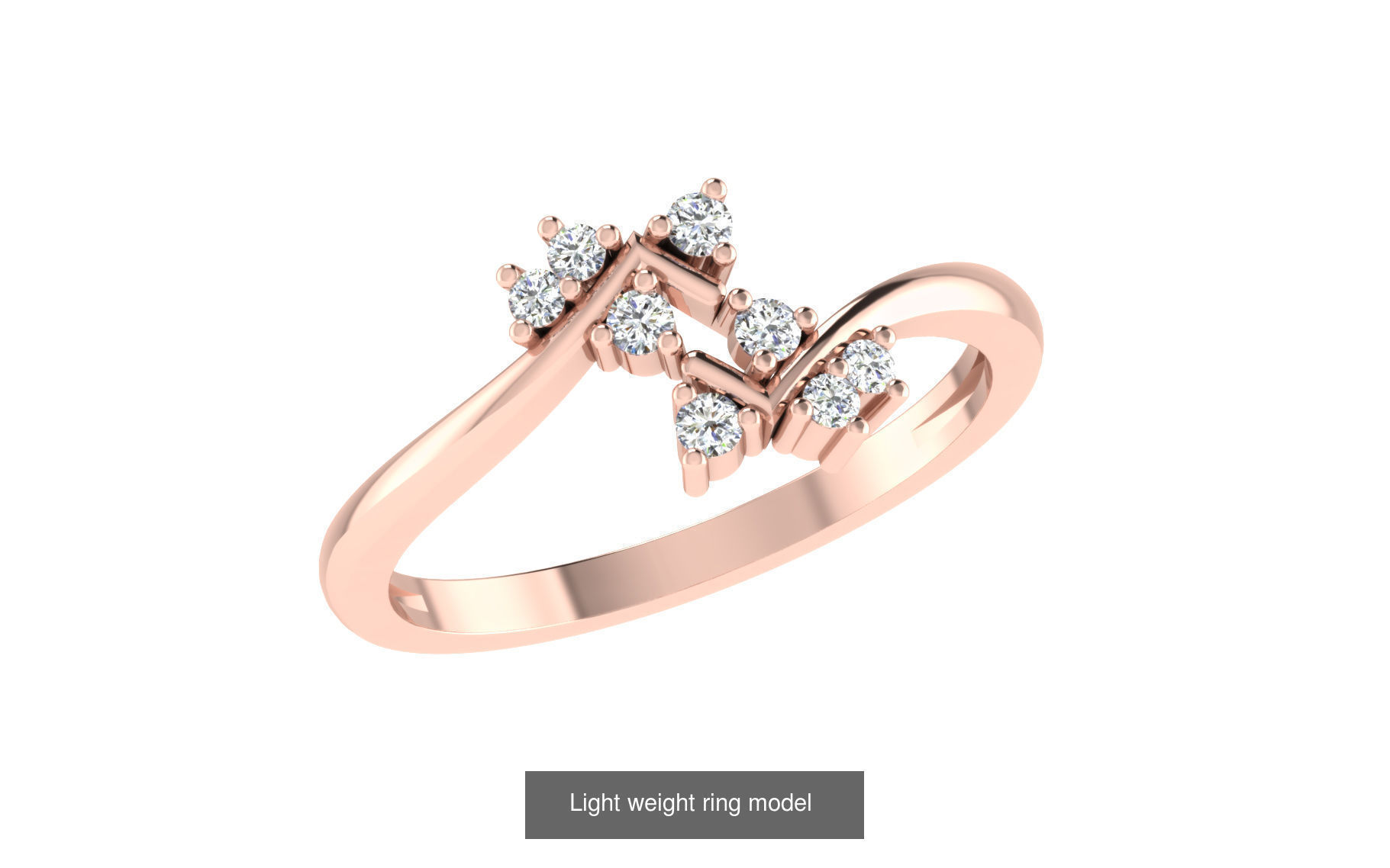 143 Light weight ring model  3D Model Collection_107