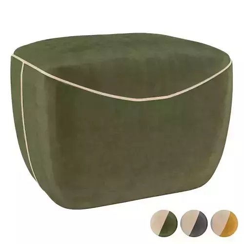 Pouf Capsule 3D model