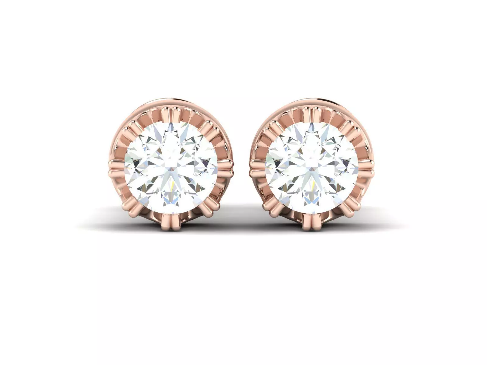 Women  Earrings 3dm stl render detail 3D print model_0