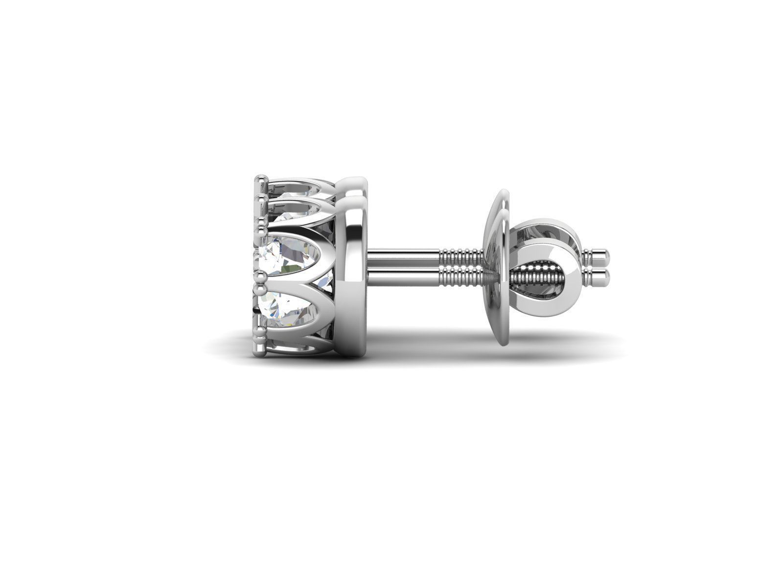 Women  Earrings 3dm stl render detail 3D print model_17