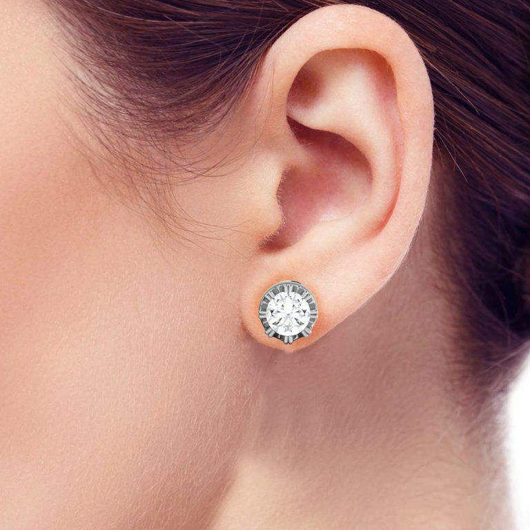 Women  Earrings 3dm stl render detail 3D print model_13