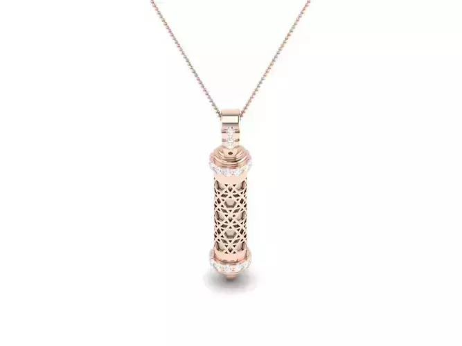 Women pendant 3dm stl render detail 