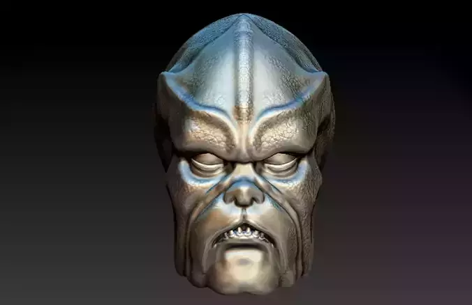 Tarados Gon Jedi head  3D print model