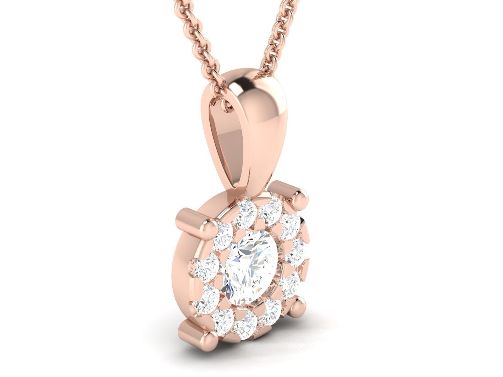 Women pendant 3dm render detail  3D print model_4