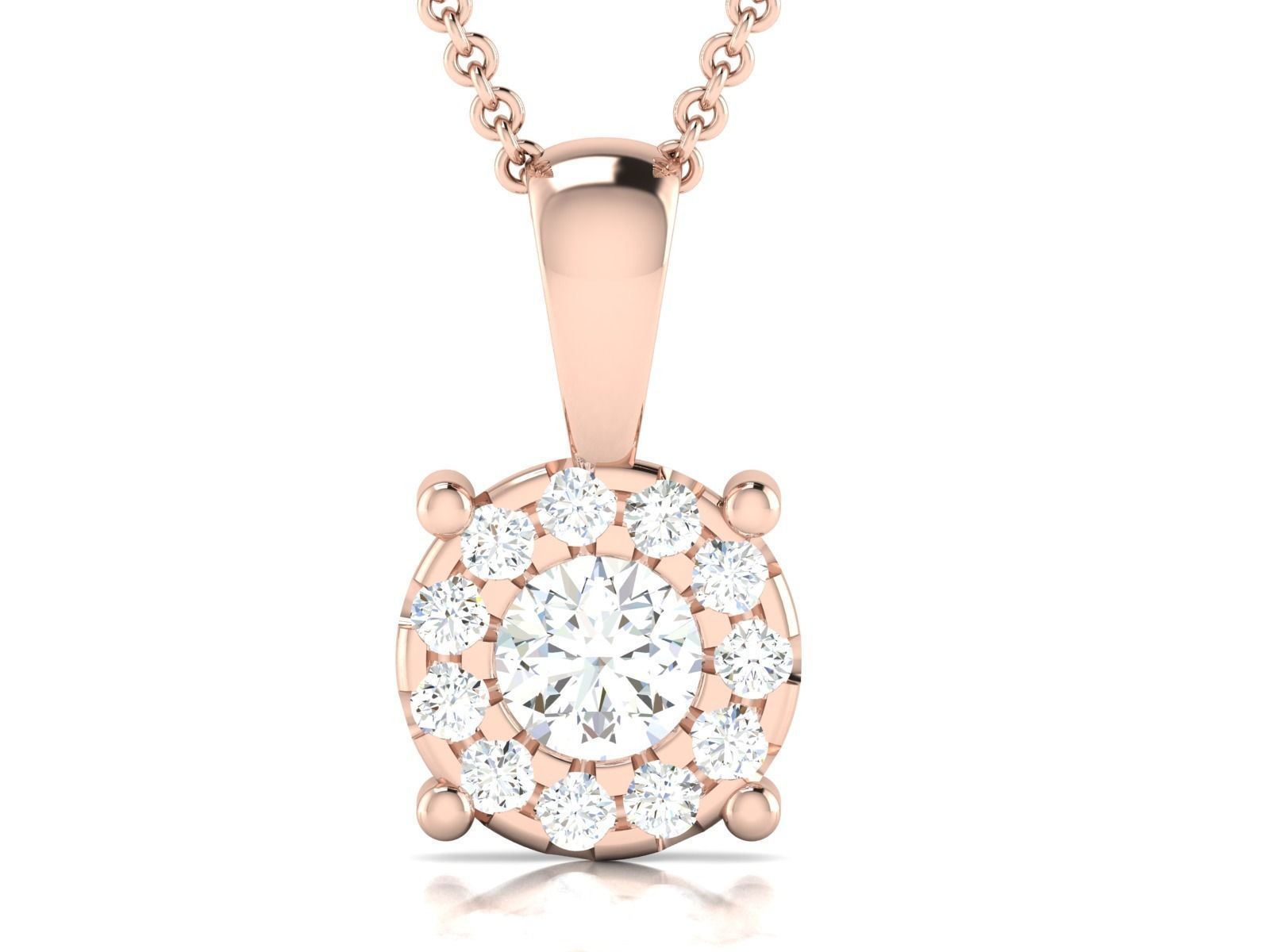 Women pendant 3dm render detail  3D print model_10