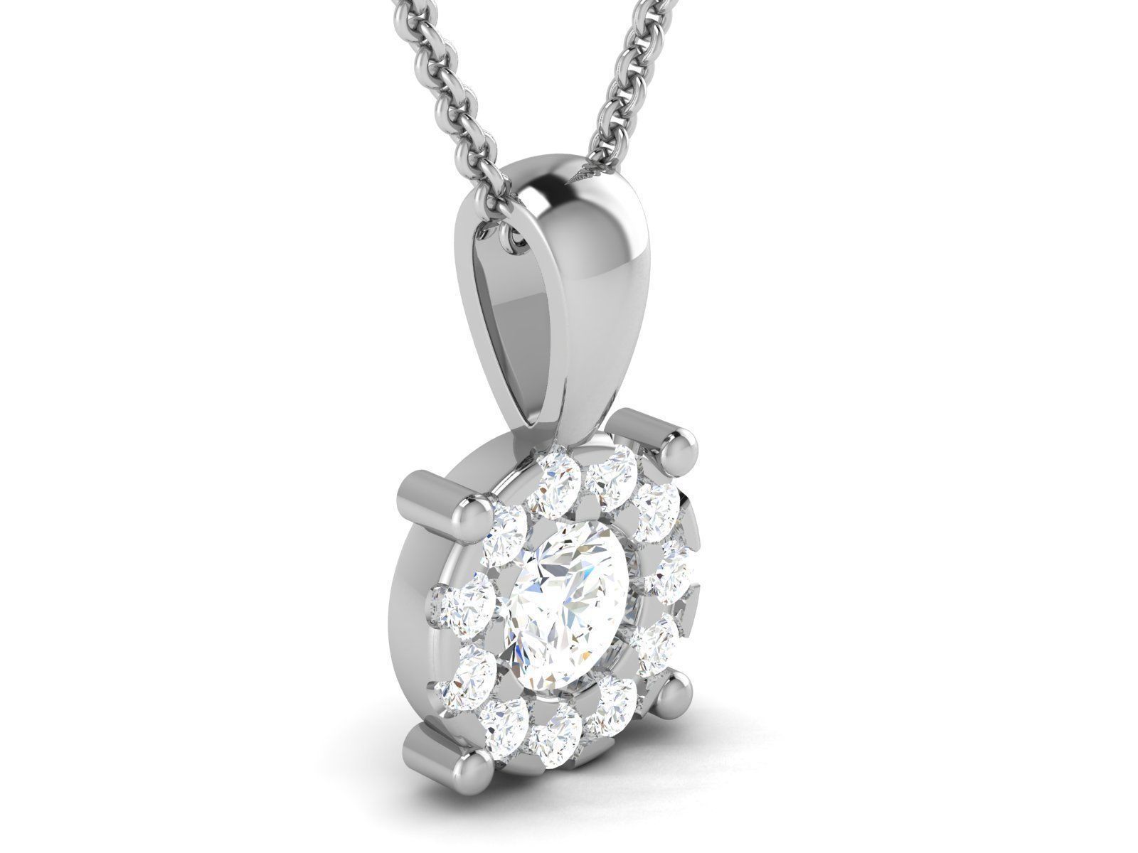 Women pendant 3dm render detail  3D print model_5