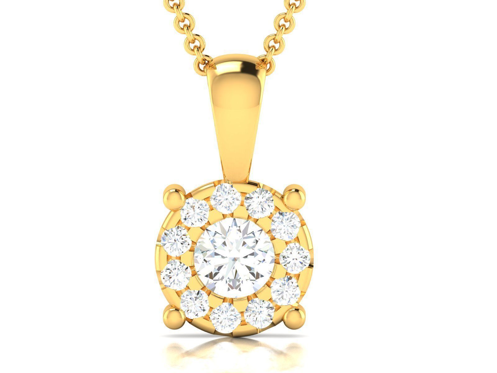 Women pendant 3dm render detail  3D print model_1