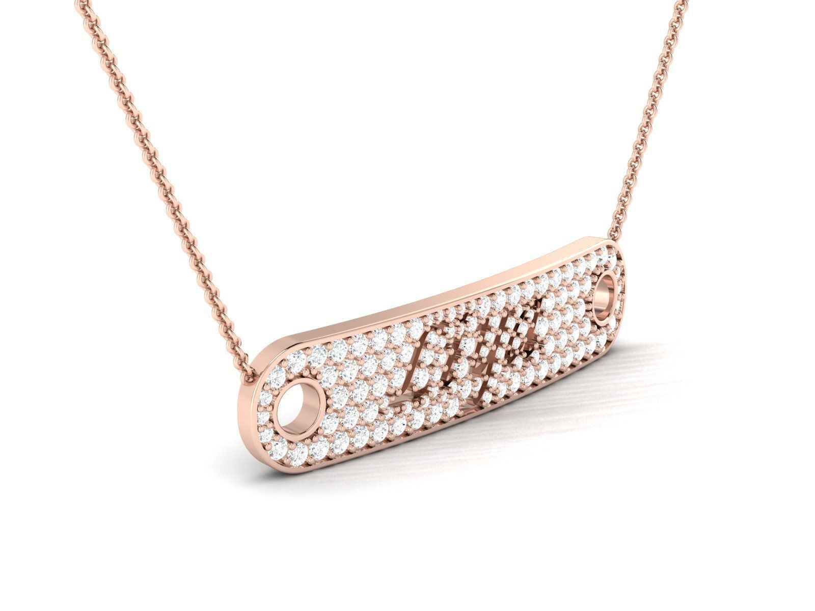 Women pendant 3dm render detail  3D print model_19