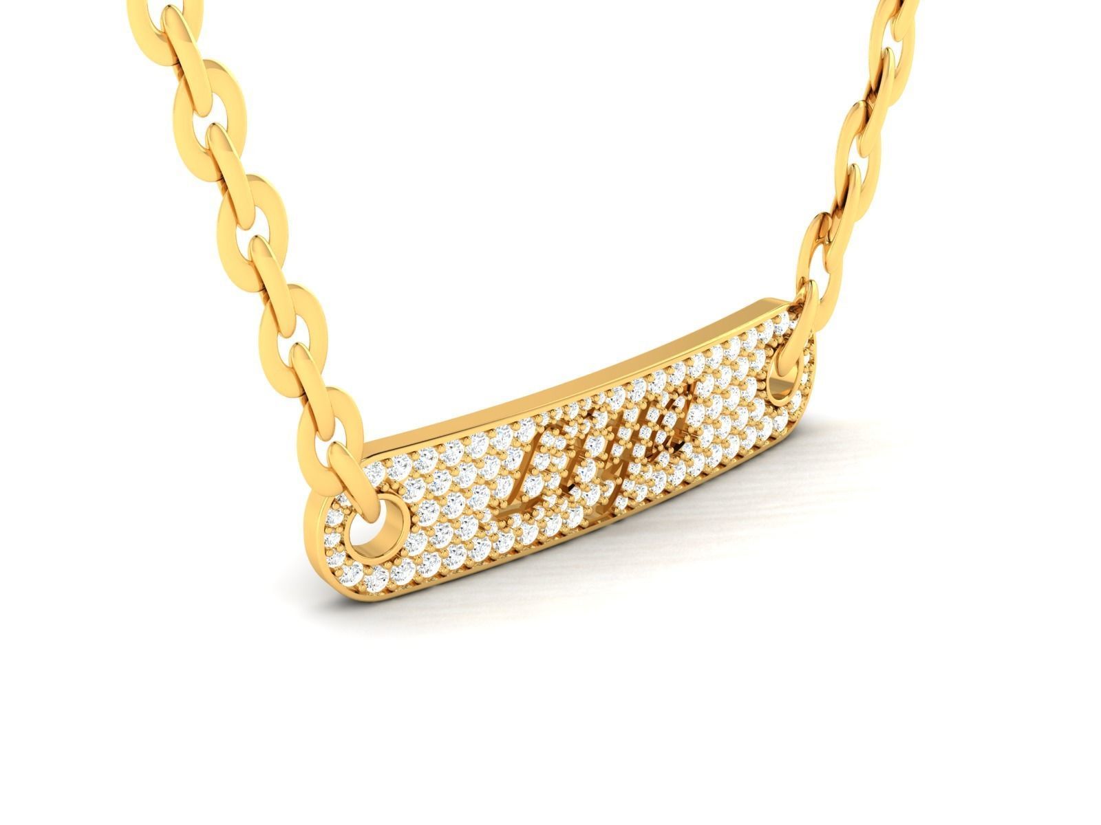 Women pendant 3dm render detail  3D print model_5