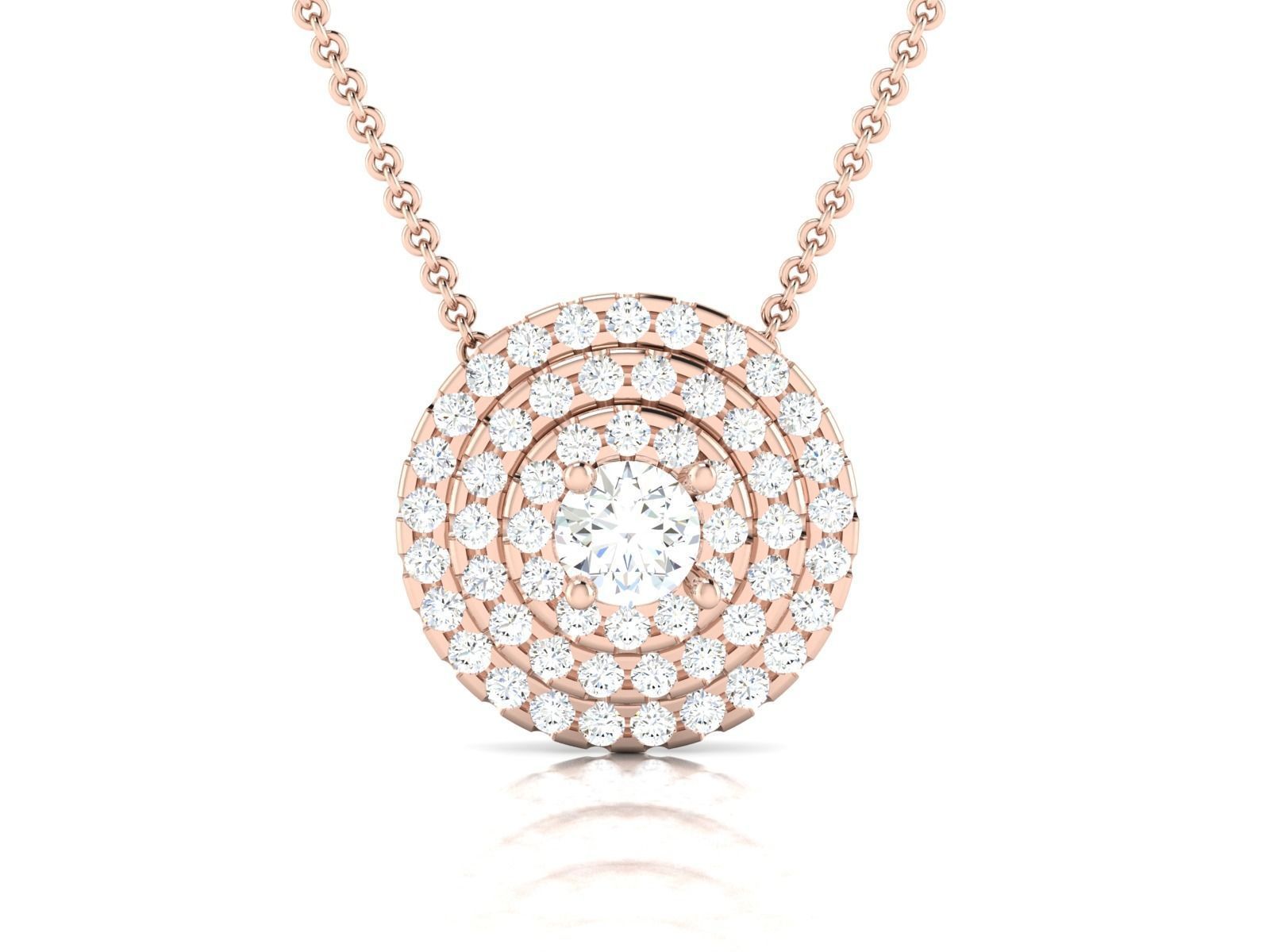 Women pendant 3dm render detail  3D print model_19