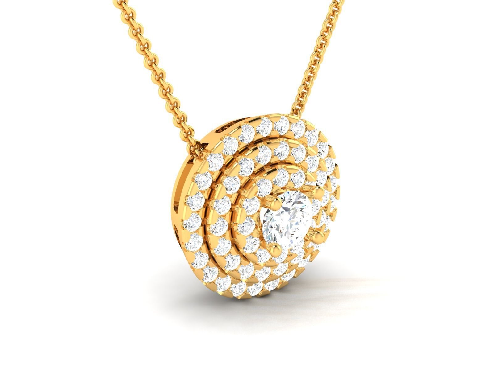 Women pendant 3dm render detail  3D print model_35