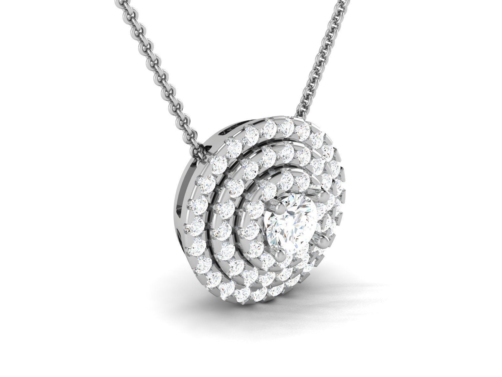 Women pendant 3dm render detail  3D print model_28