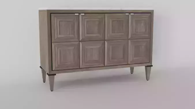 DOMAINE HALL CHEST by Lexington 3D model
