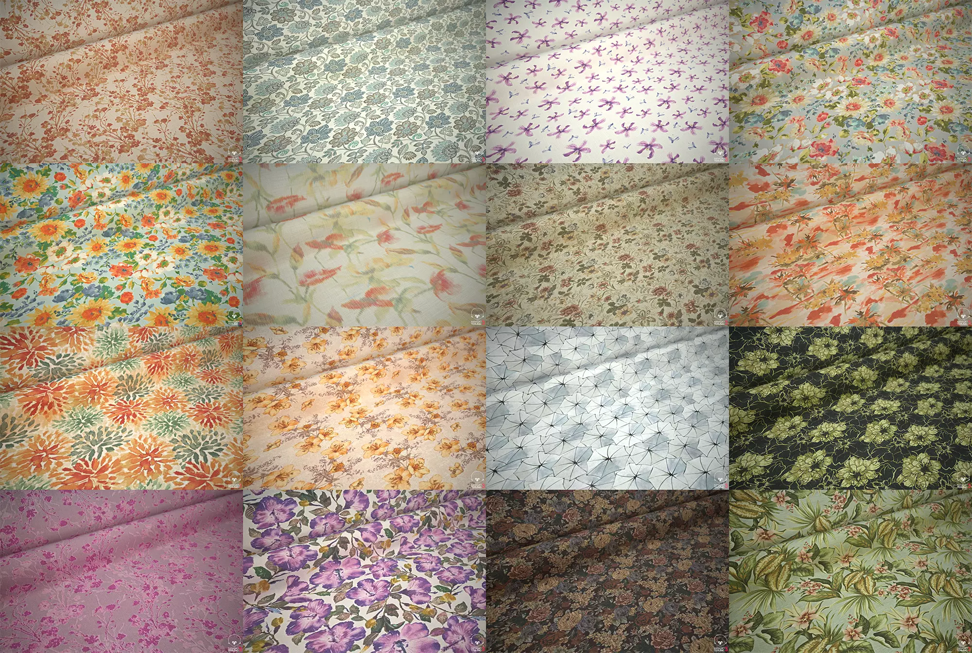 Fabric Vol 20 - Floral Texture