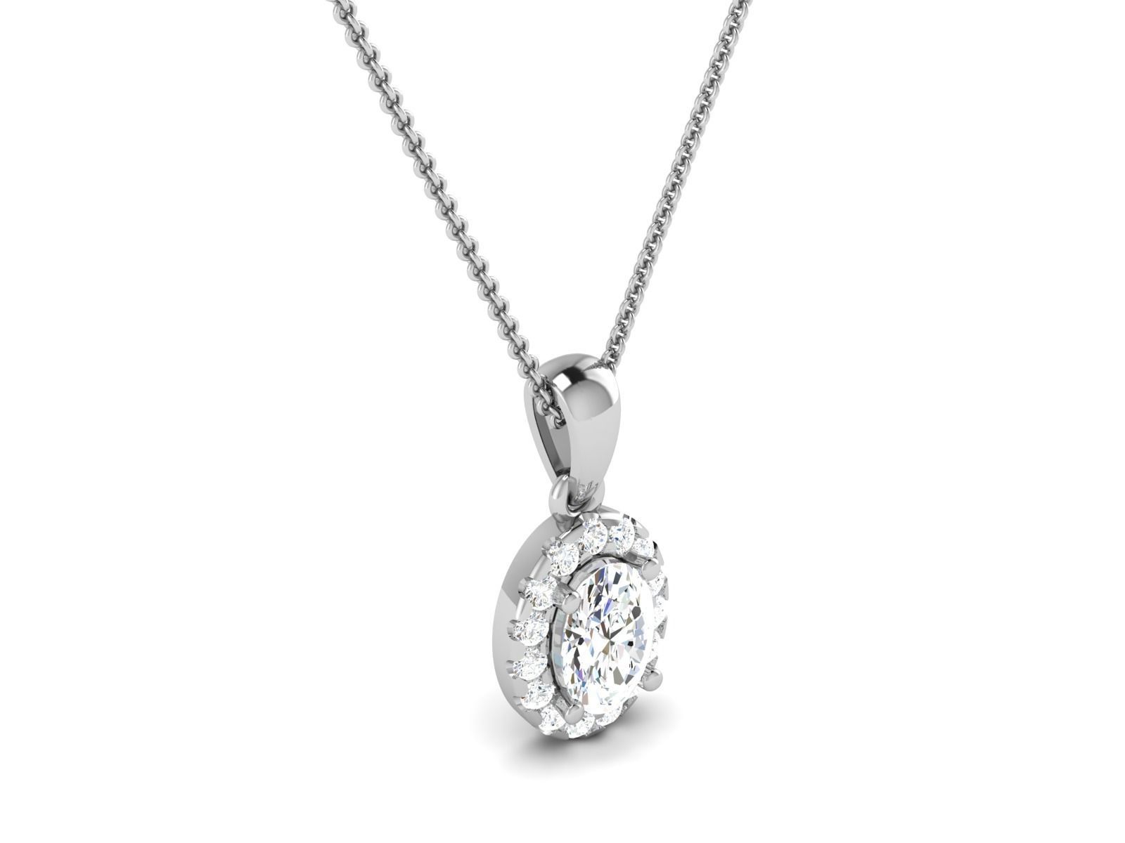 Women pendant 3dm render detail  3D print model_5