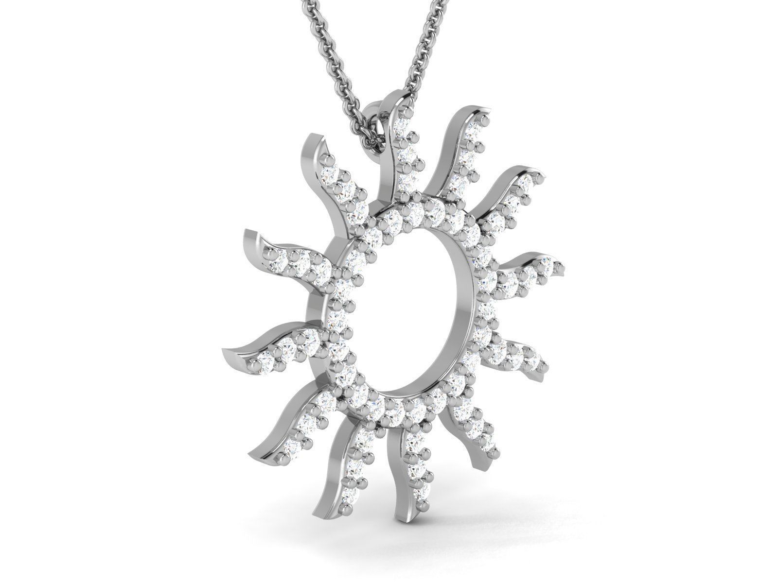 Women pendant 3dm render detail  3D print model_6