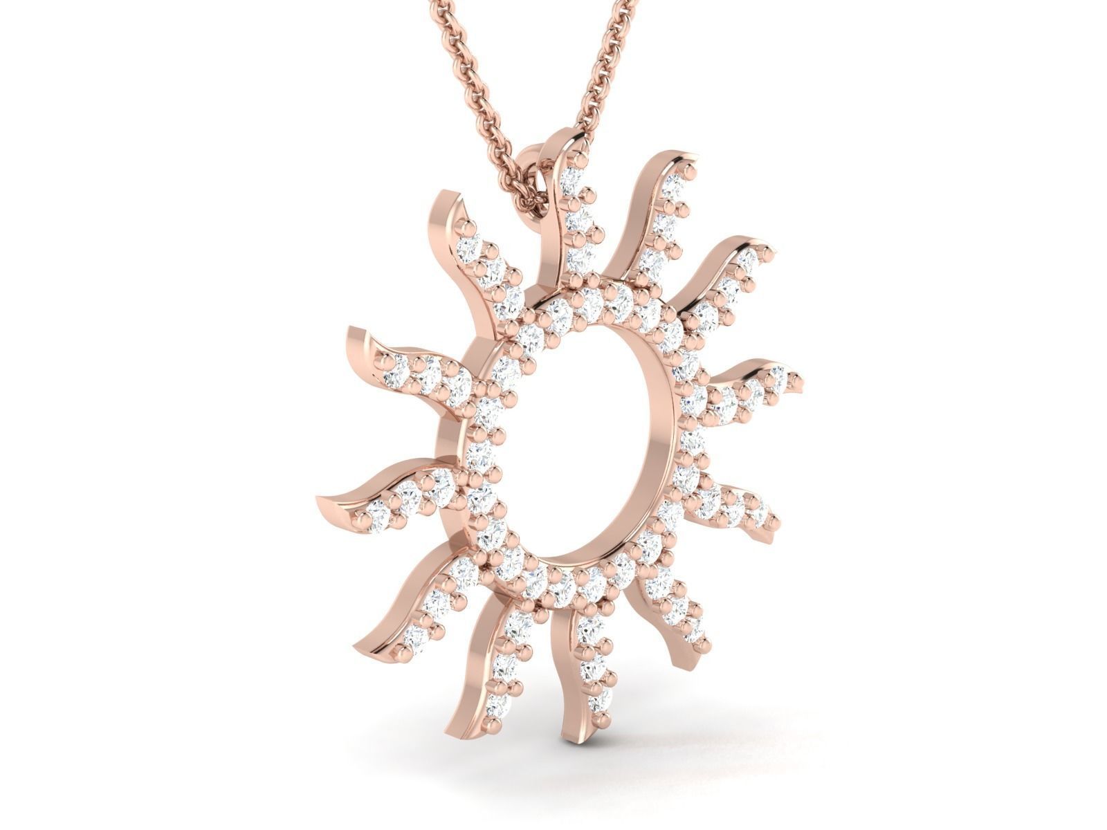 Women pendant 3dm render detail  3D print model_5