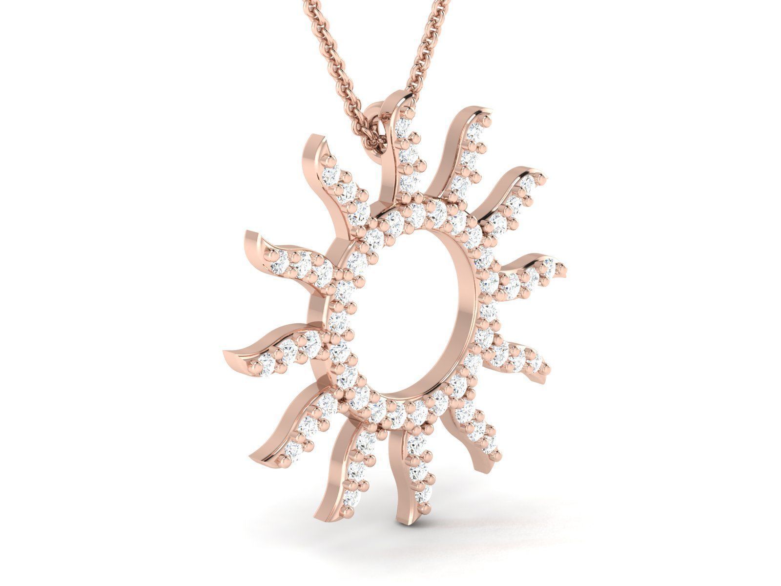 Women pendant 3dm render detail  3D print model_4