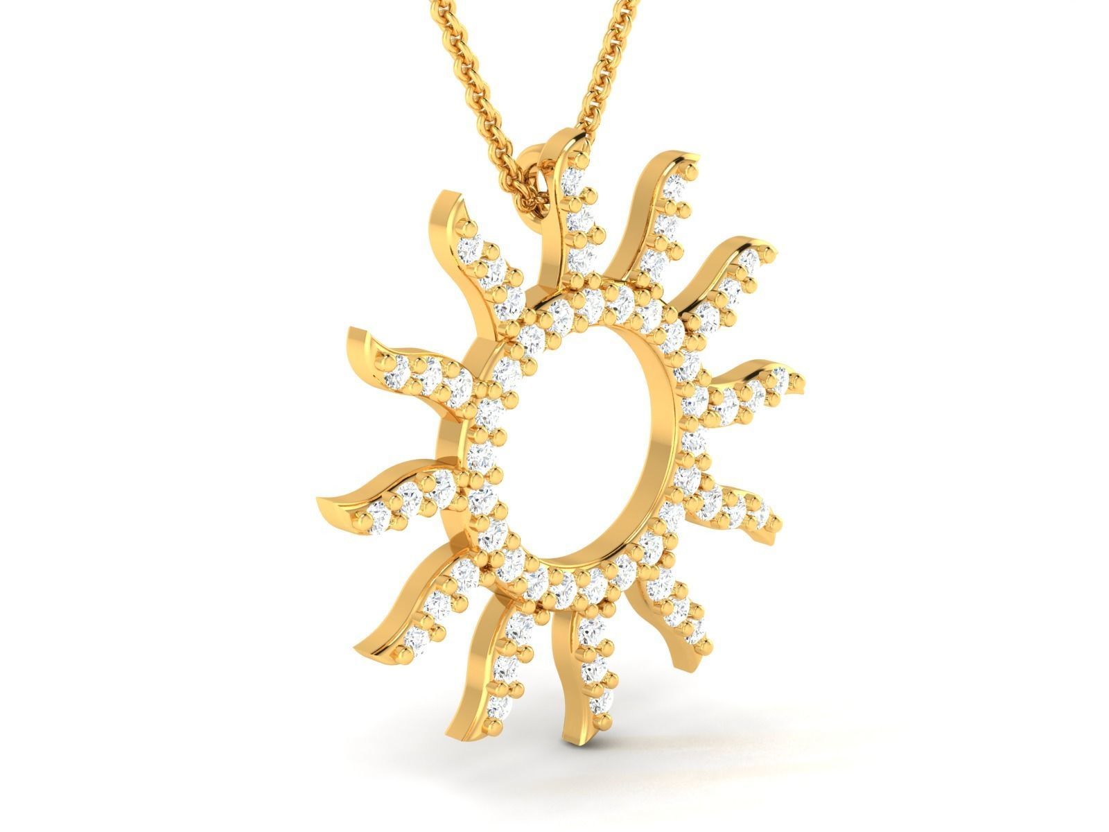 Women pendant 3dm render detail  3D print model_8