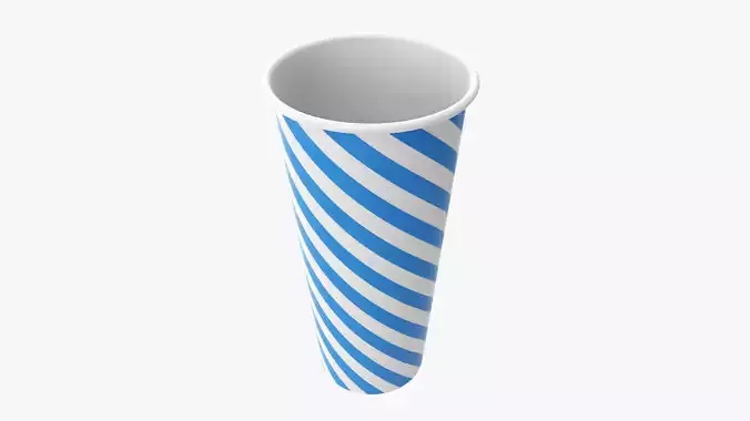 Paper cold beverage cup 22 oz