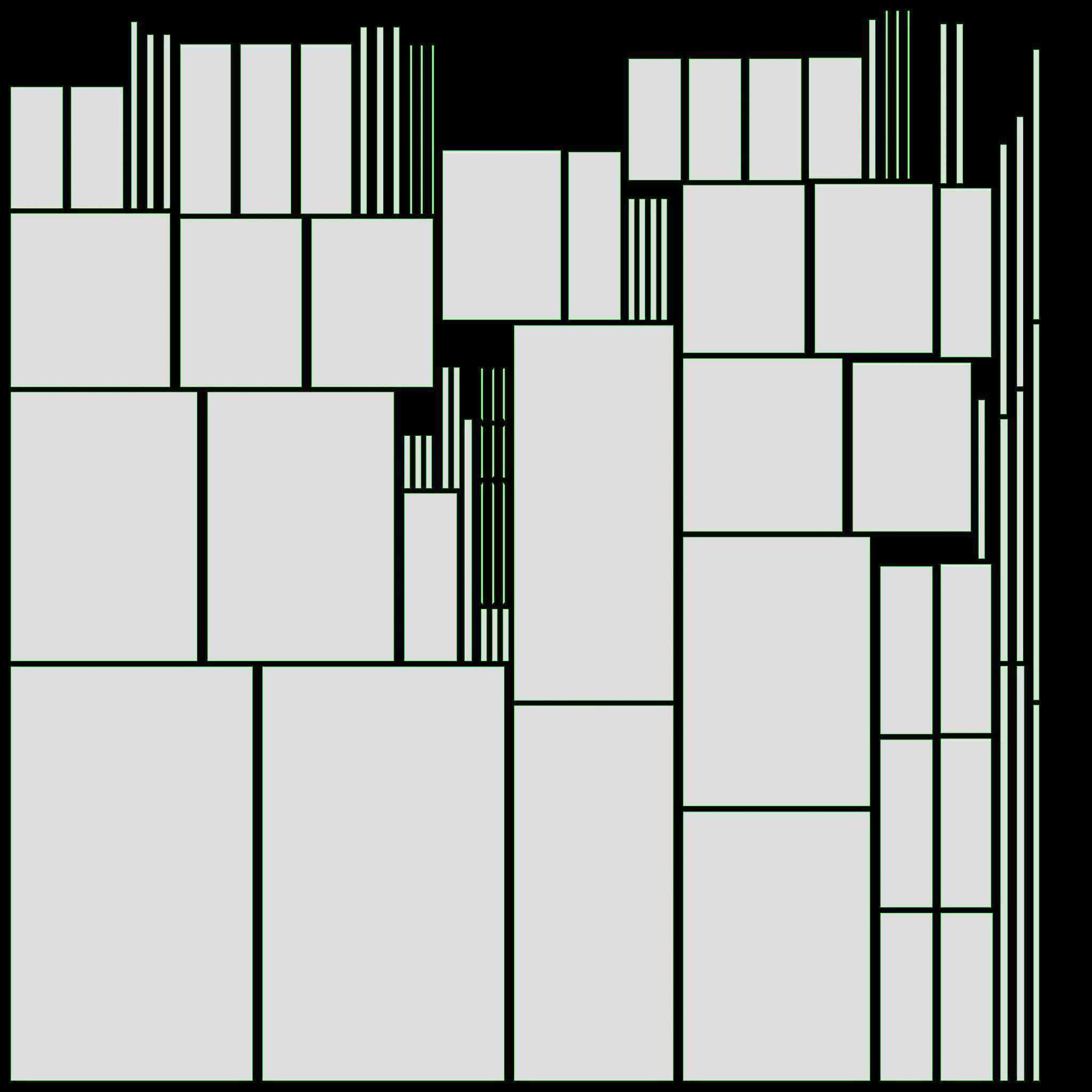 Student desk with drawers 3D model_8