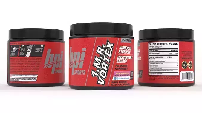Protein Powder 3D model