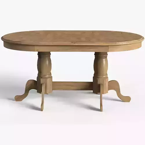 Nilkamal Woodway Dining Table in hickory wood