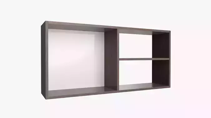 Hanging wooden shelf 04