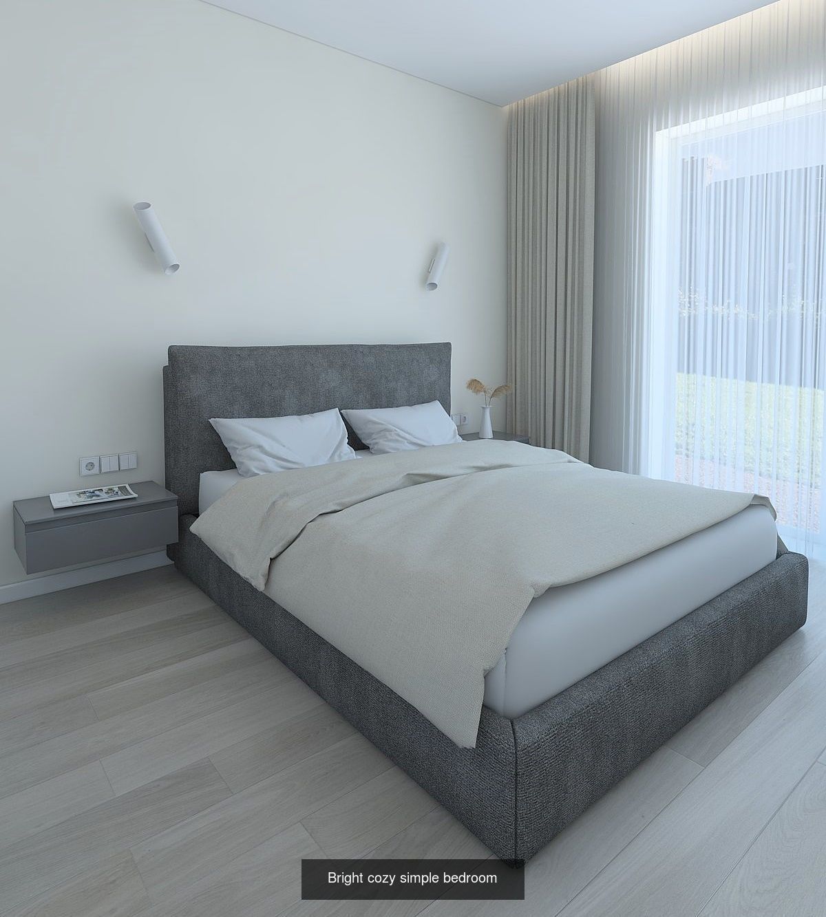 Wonderful interior of a small apartment 3D Model Collection_1