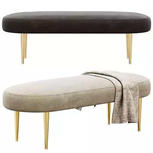 Upholstered Bench by Safavieh Couture