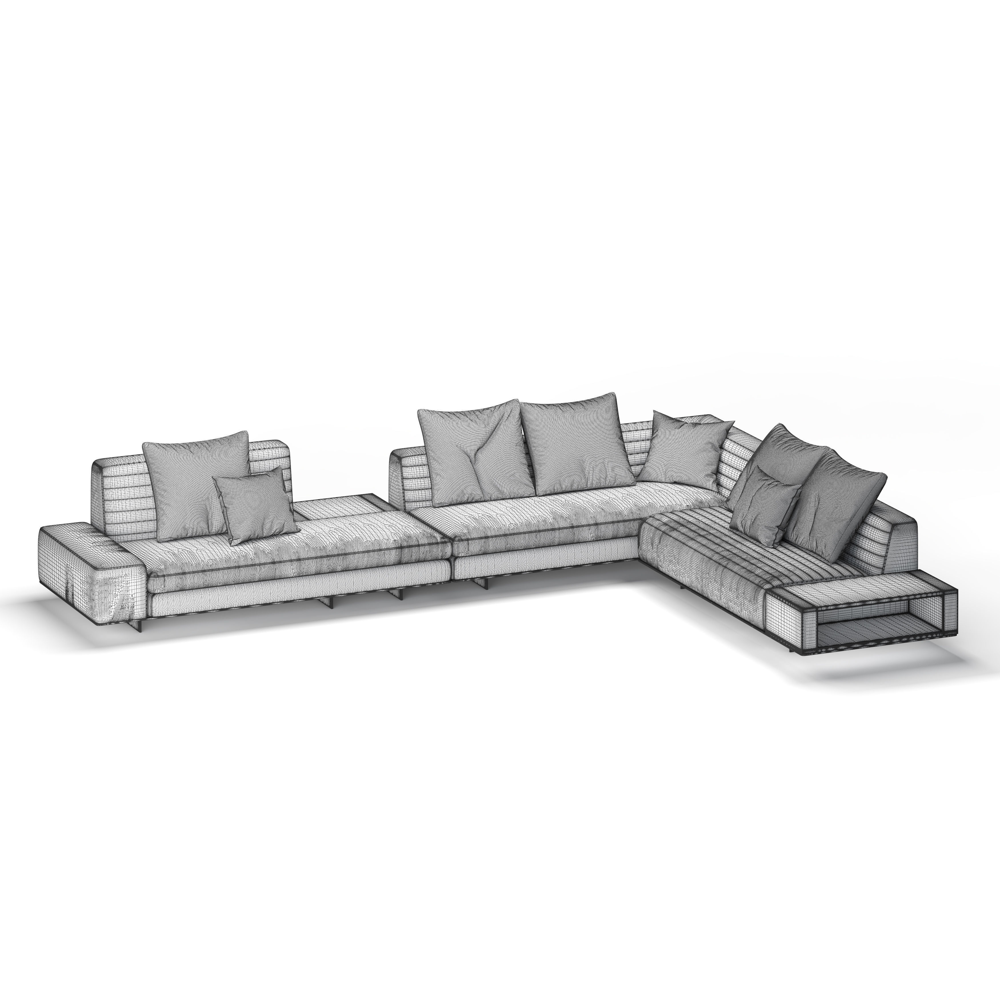 Roger Sofa 3D model_2