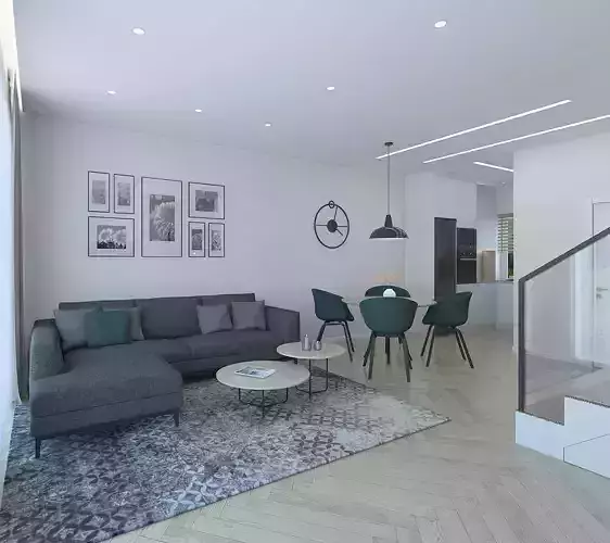 Small living room in the cottage