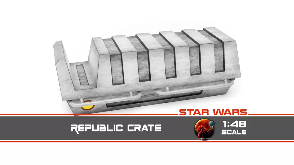 Republic Crate 1-48 scale Legion 3D print model_0