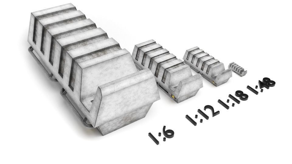 Republic Crate 1-6 scale Hottoys 3D print model_7