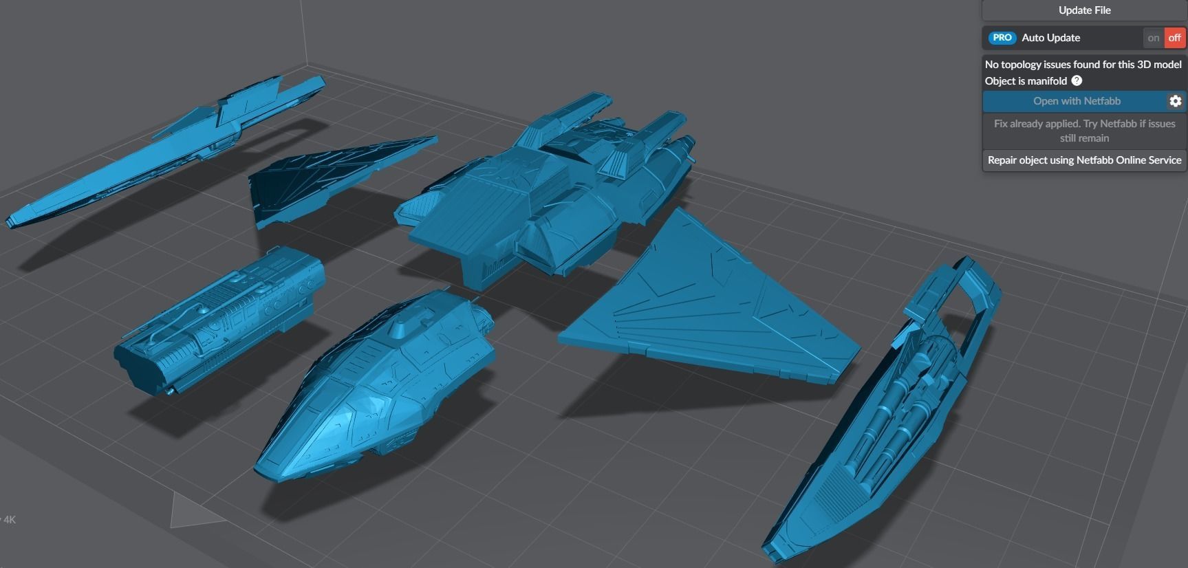 Klingon D5 Tanker Scale model 3D print model_5