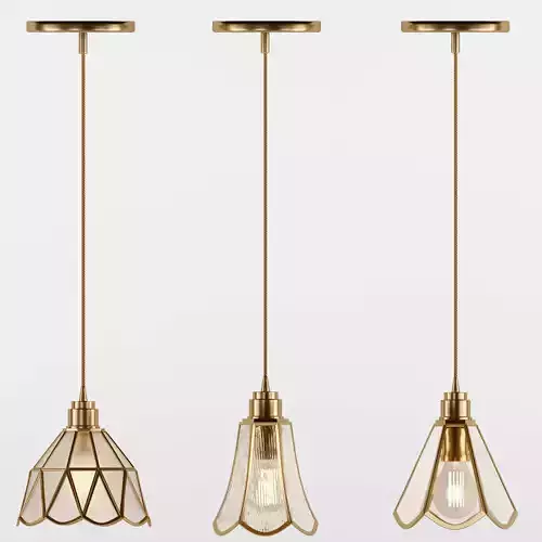 Glass Pendant light