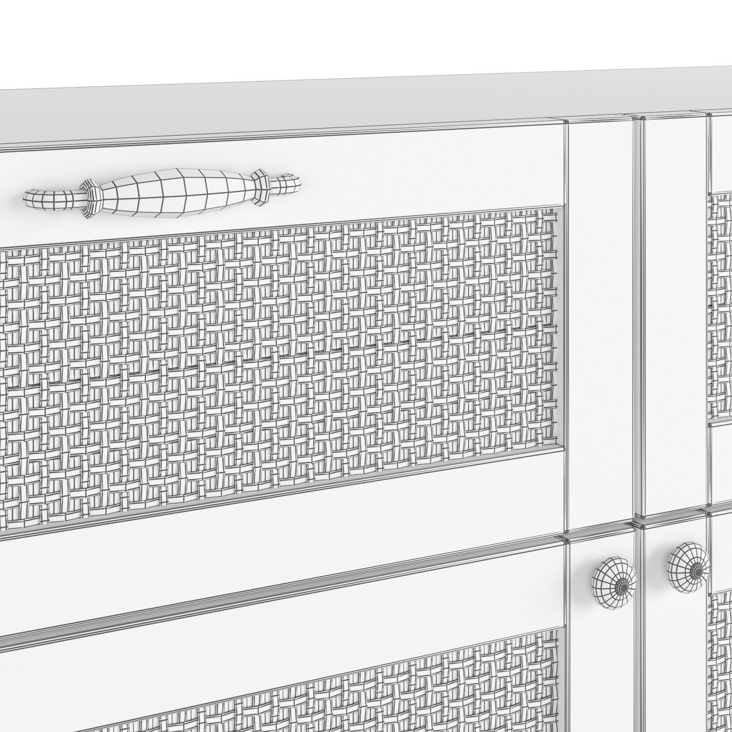 Drawer Besta 3D model_5
