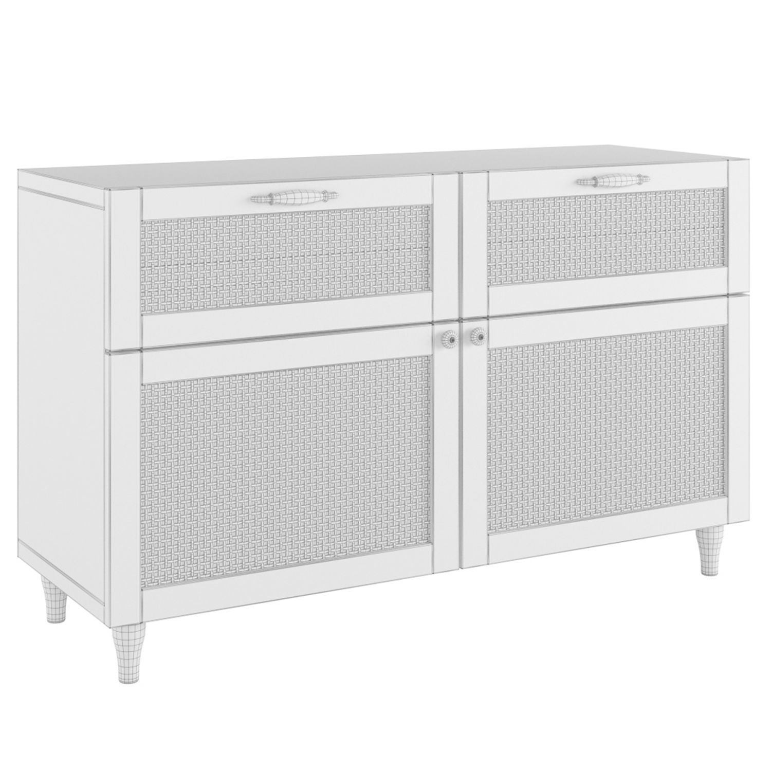 Drawer Besta 3D model_1