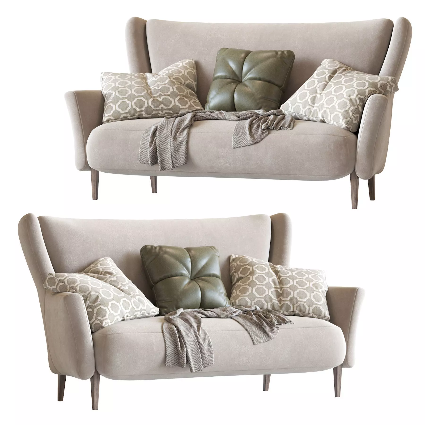 Sofa Clara 3D model_0
