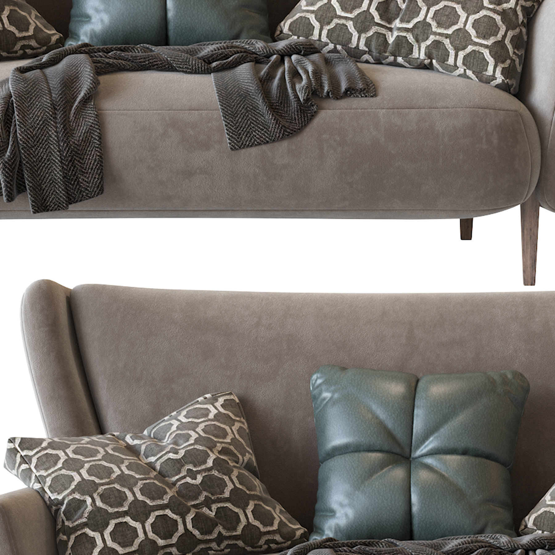 Sofa Clara 3D model_13