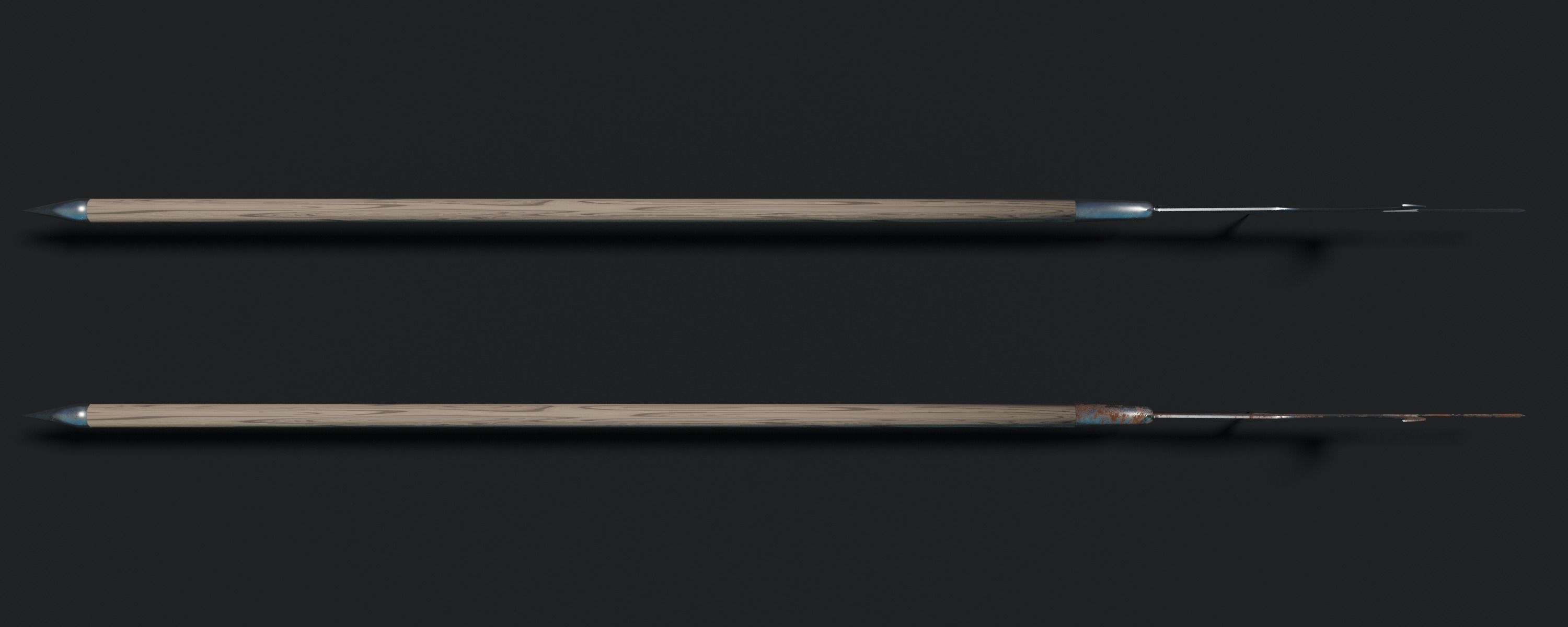 Ancient and Medieval Polearms 3D Model Collection_3