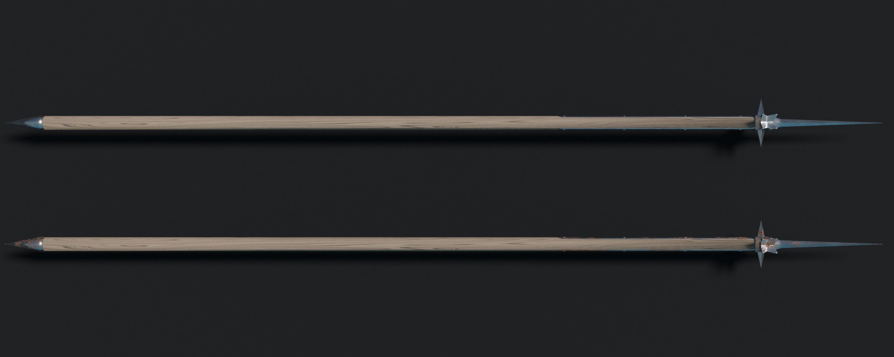 Ancient and Medieval Polearms 3D Model Collection_24