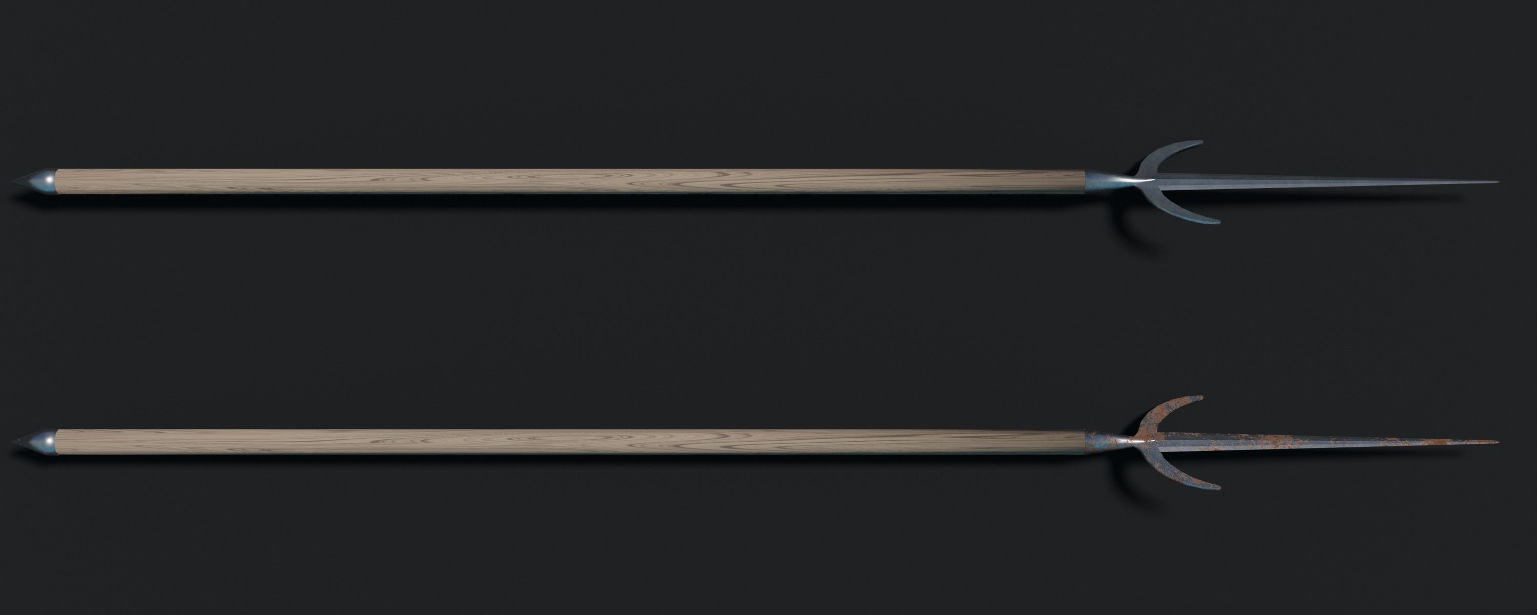 Ancient and Medieval Polearms 3D Model Collection_35