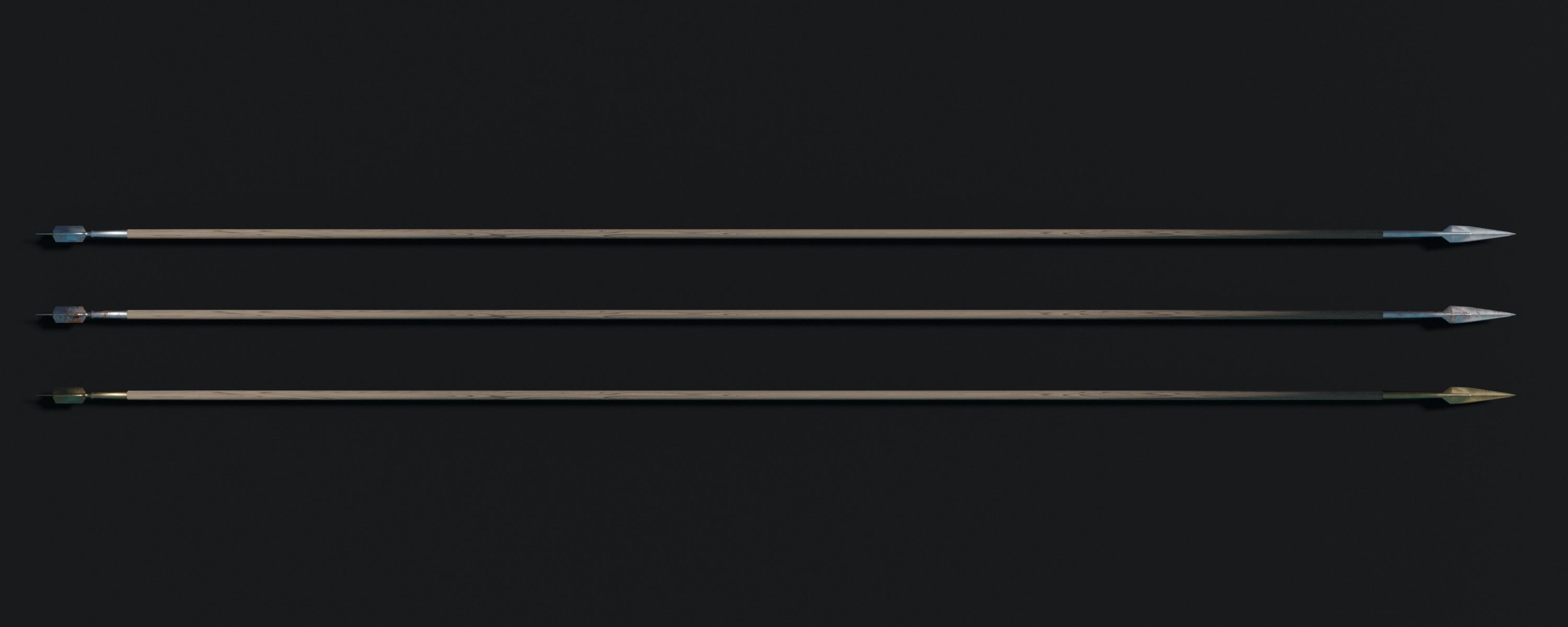 Ancient and Medieval Polearms 3D Model Collection_28