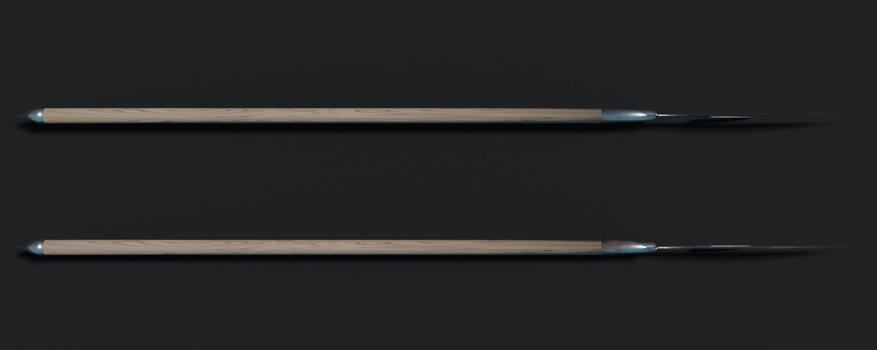 Ancient and Medieval Polearms 3D Model Collection_12