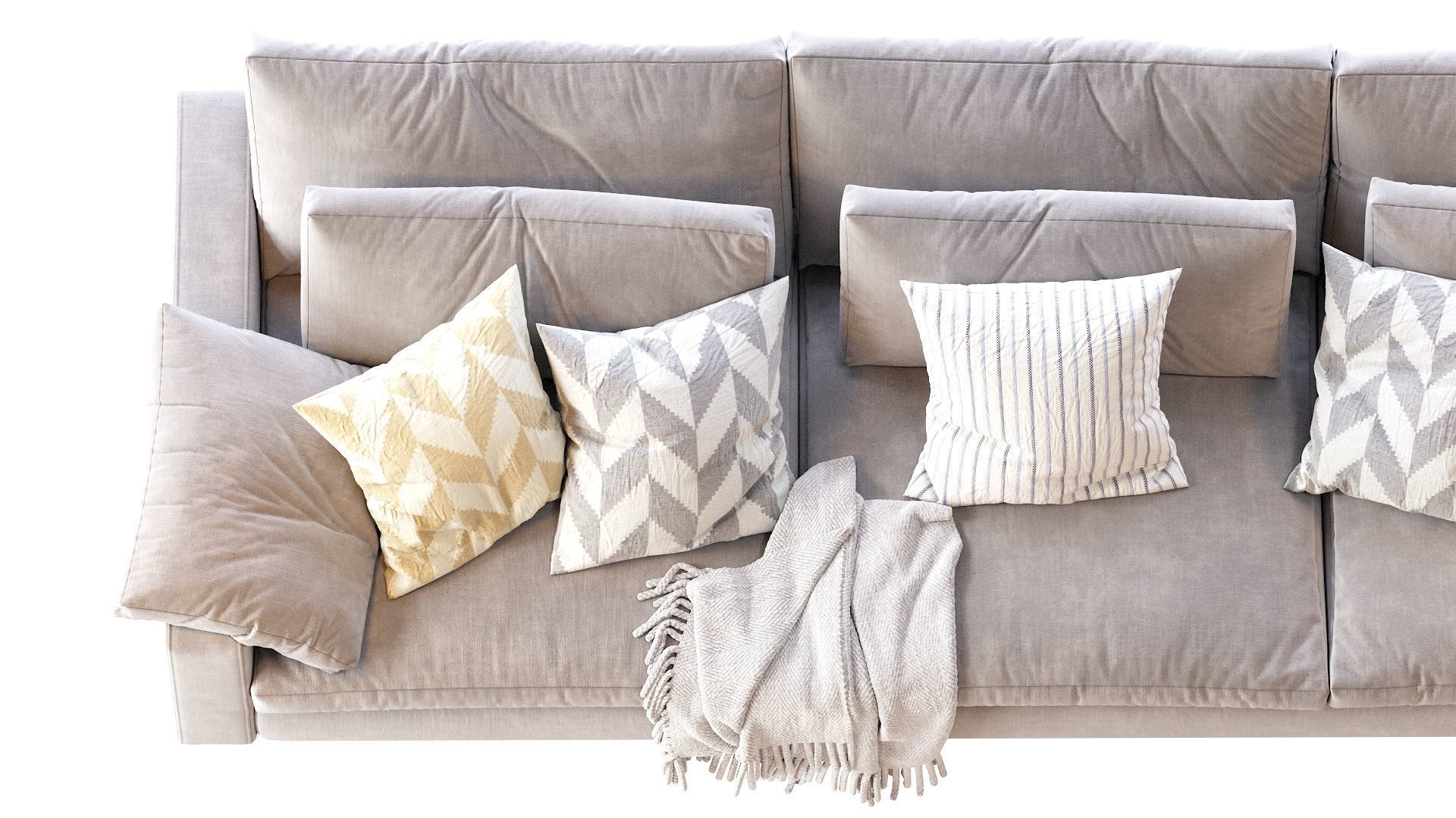 Harmony Sofa 3D model_7