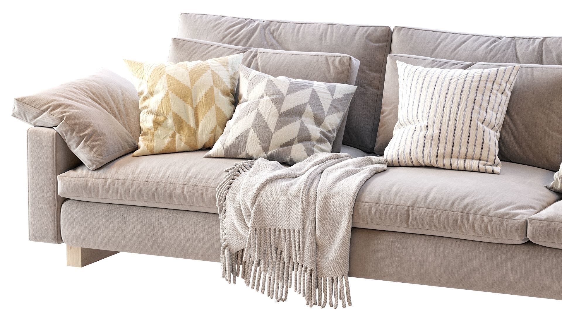 Harmony Sofa 3D model_2