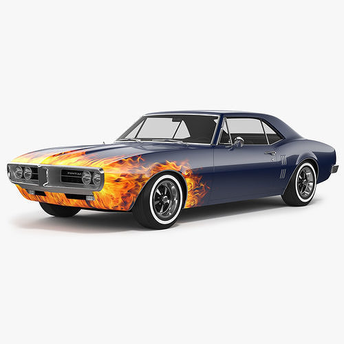 Pontiac Firebird 1967 Custom 3D model